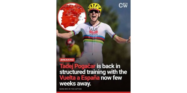 Tadej Pogačar für die Vuelta a España 2026 bestätigt Tadej Pogačar für die Vuelta a España 2026 bestätigt